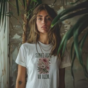 T-shirt Feminino Sonhe Alto